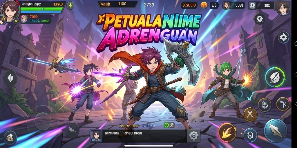 Tampilan gameplay <strong>2739</strong> dalam dunia Anime yang menakjubkan.