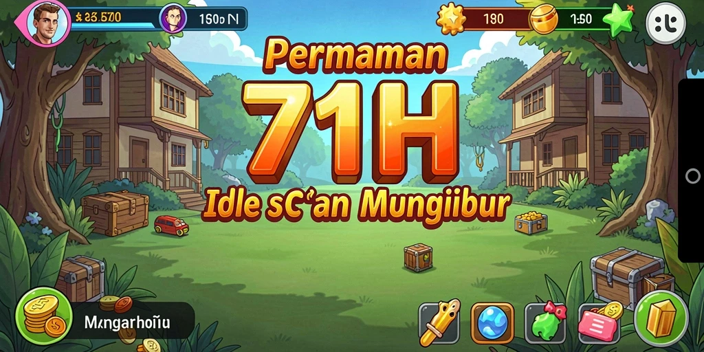 Tangkapan layar gameplay 71H yang menampilkan aksi Idle yang menarik.