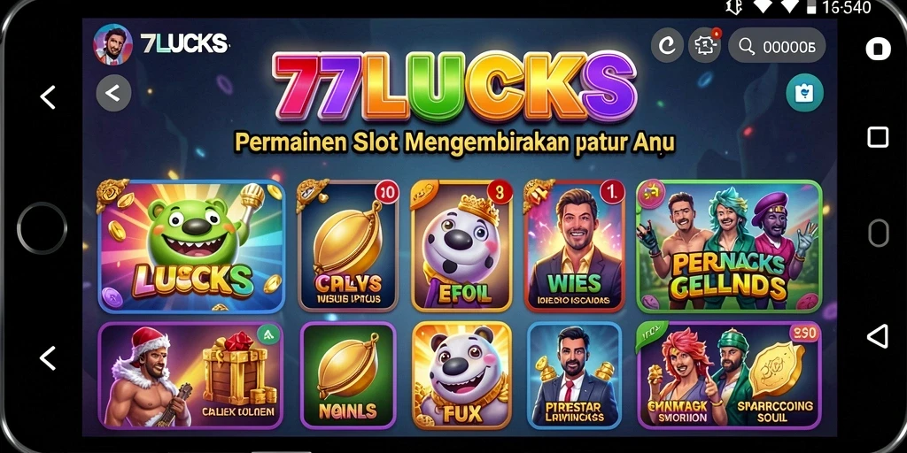 Gameplay seru dari 77LUCKS yang menarik dan penuh warna.