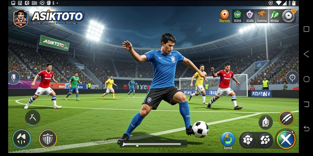 Tampilan seru gameplay ASIKTOTO dalam pertandingan olahraga.