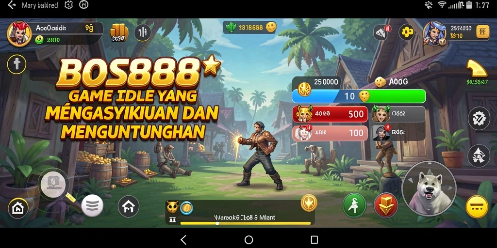 Tampilan gameplay BOS88 yang menarik dan menawan.