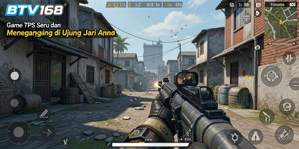 Tampilan gameplay BTV168 yang penuh aksi dan strategi.