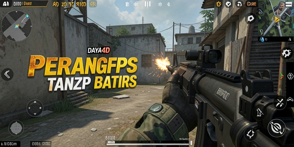 Screenshot menunjukkan aksi seru dalam permainan DAYA4D.