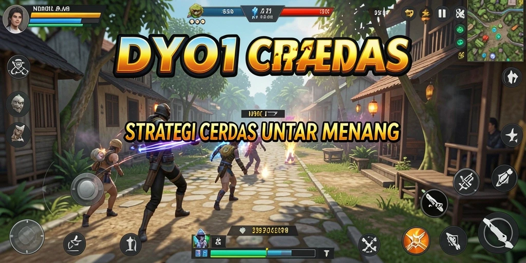 Tampilan menarik dari gameplay DYO1 yang penuh strategi.