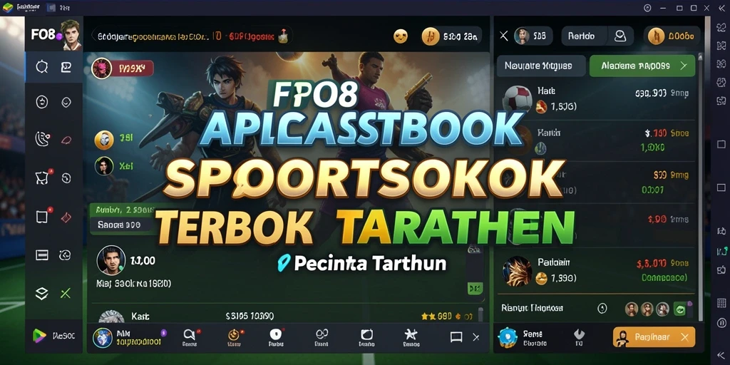 Tampilan gameplay aplikasi FO8 yang menarik dan interaktif.