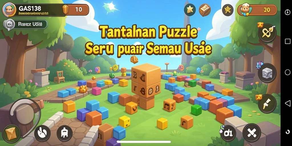 Gameplay GAS138 yang menantang dan penuh warna.