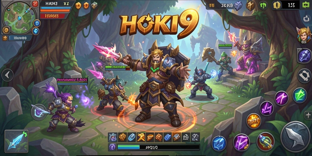 Menghadapi monster epik dalam petualangan seru HOKI9.