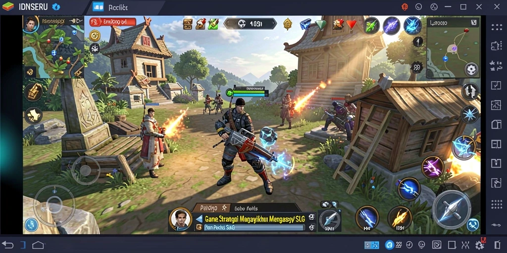 Tampilan gameplay menarik dari IDNSERU dengan elemen strategi yang mendalam.