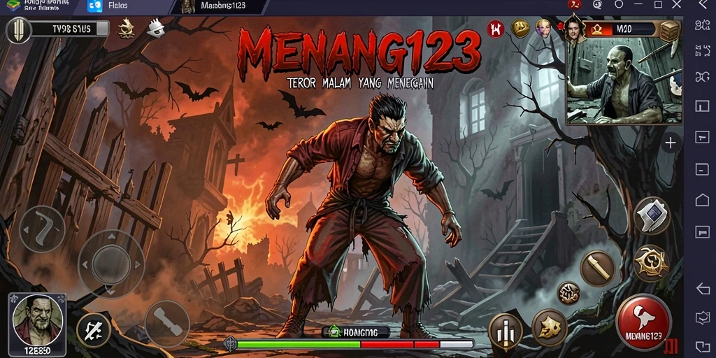Gameplay MENANG123 yang menegangkan dengan suasana horor yang kental.