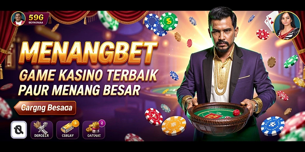 Gameplay seru MENANGBET dengan berbagai pilihan permainan Kasino.