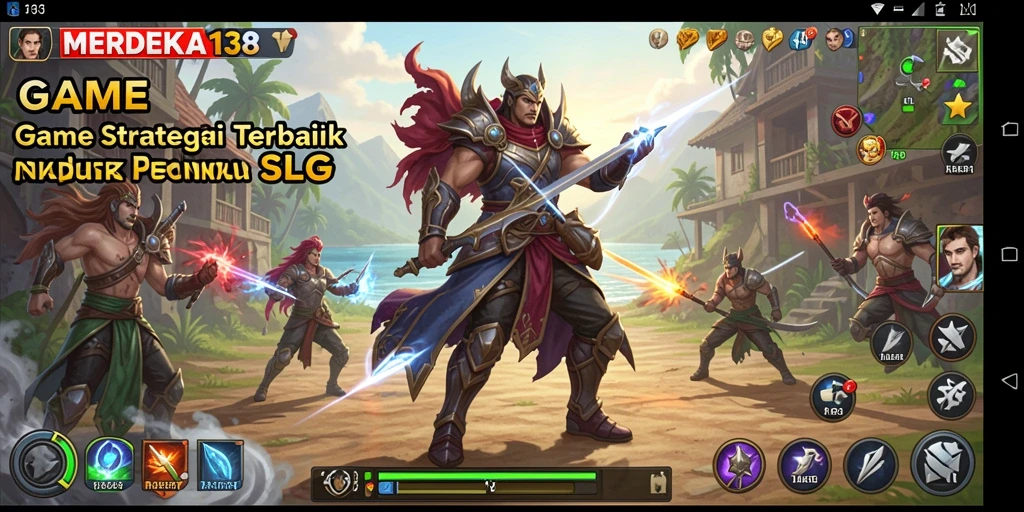 Screenshot gameplay MERDEKA138 dengan aksi strategi yang menarik.