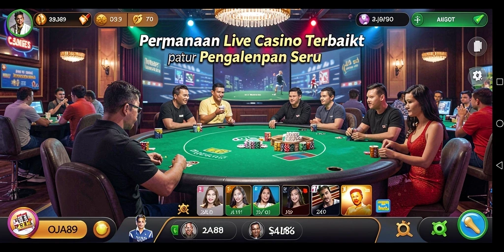 Gameplay seru di OJA89 dengan dealer profesional.