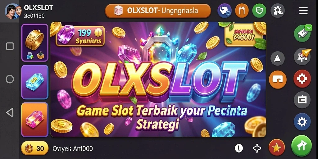 Tampilan gameplay seru dalam OLXSLOT yang menarik.