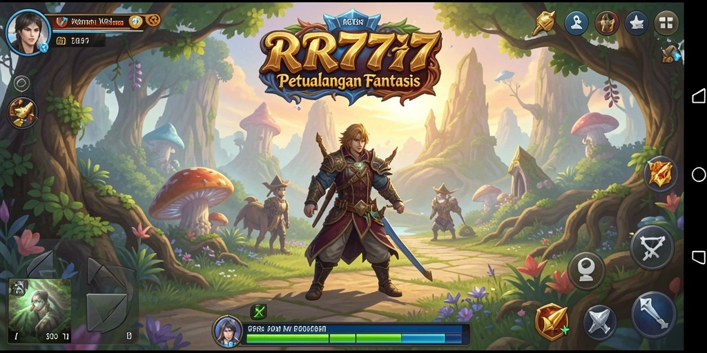 Tangkapan layar gameplay menampilkan pertempuran epik dalam dunia RPG yang mengasyikkan.