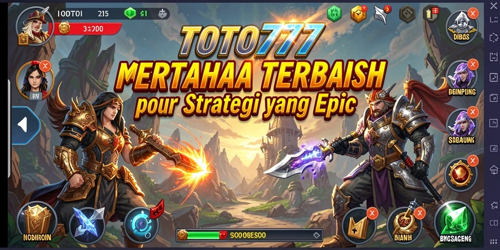 Tangkapan layar gameplay yang menunjukkan strategi menara dalam aksi.